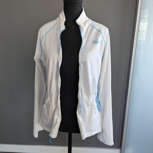 Adidas Women's White Track Jacket